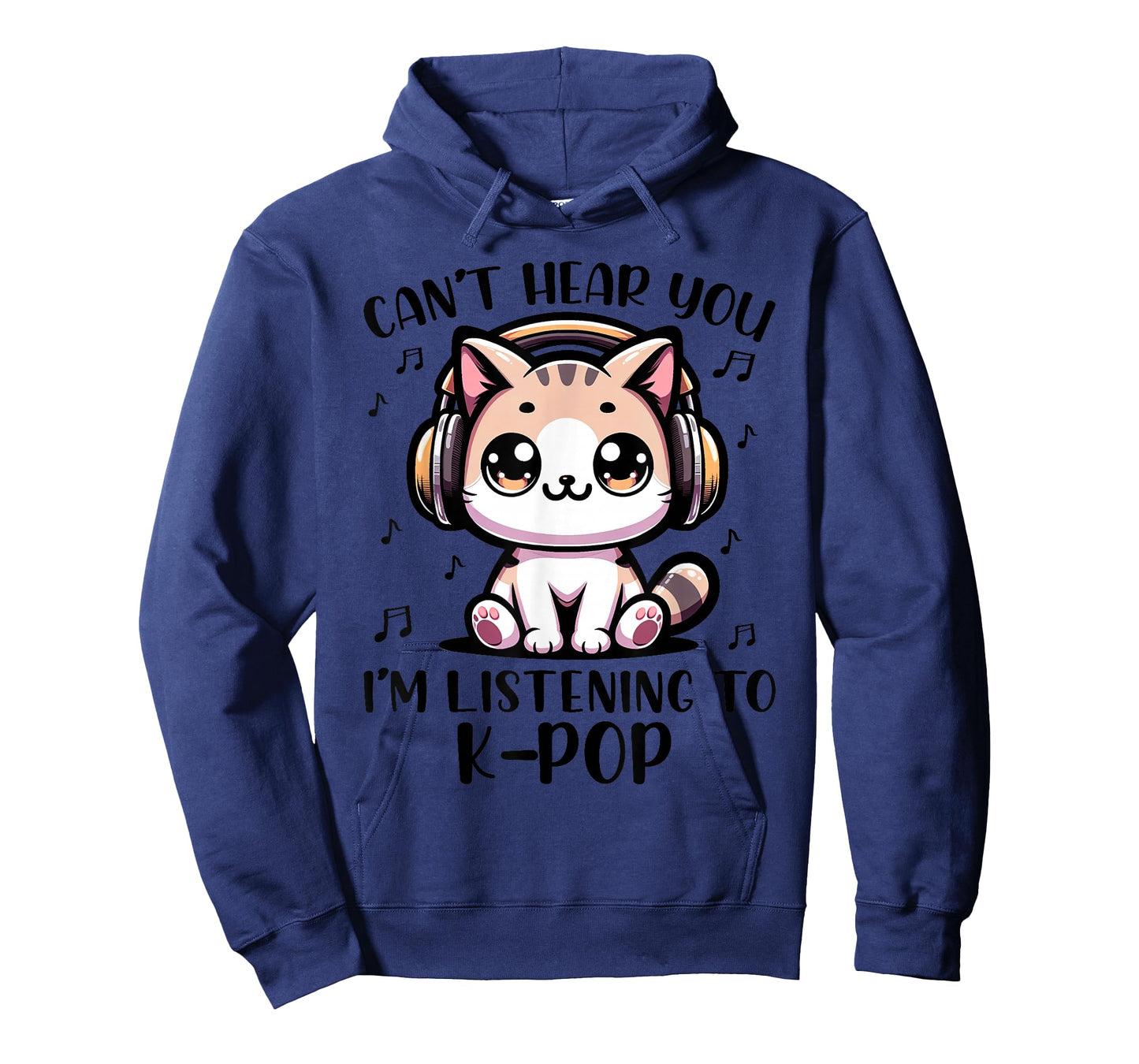 Funny Cat K-pop for Kids Teens Girls K pop Korean Pop Music T-Shirt