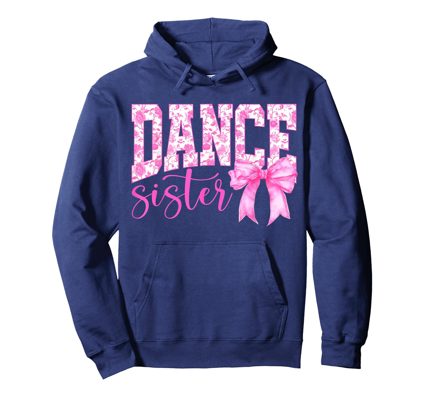 Retro Dance Sister Pink Coquette Bow Game Day Season Women T-Shirt