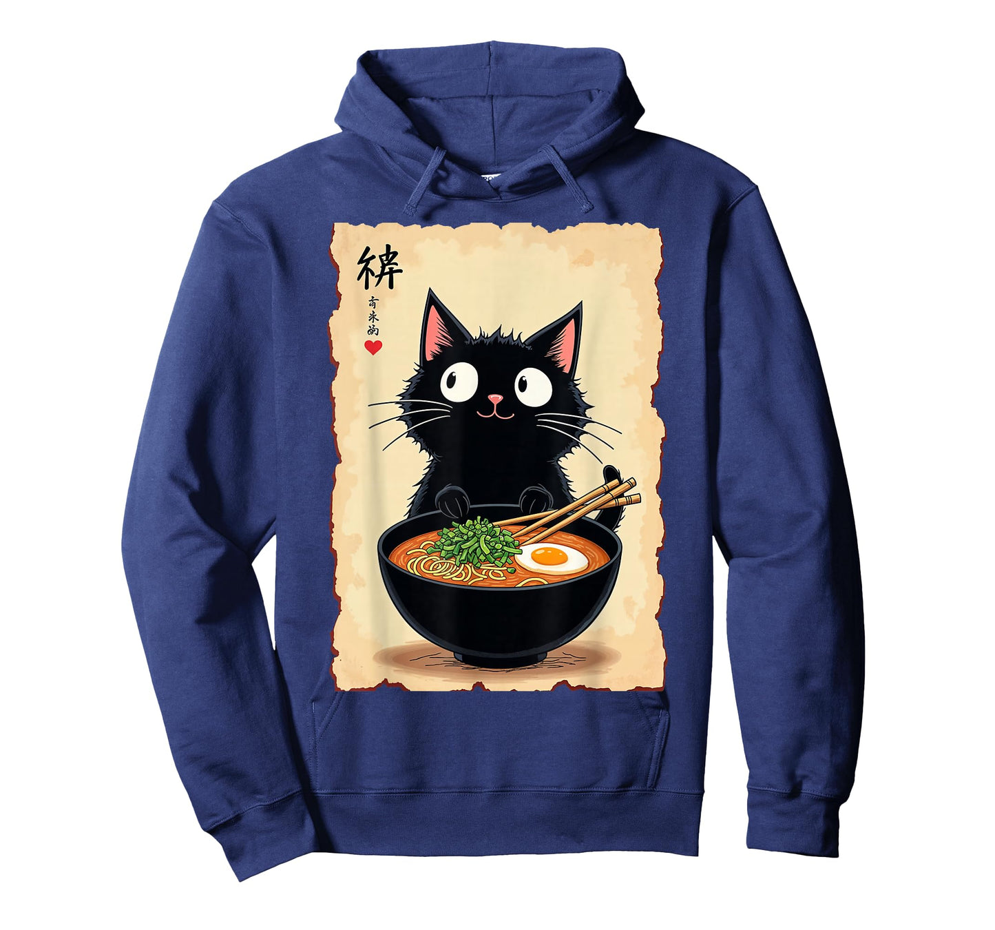 Kawaii Ramen Cat Cute Japanese Food for Anime, Noodle Lovers T-Shirt