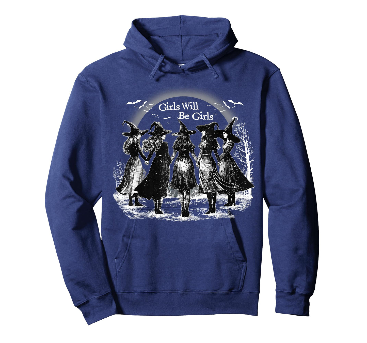 Girl Will Be Girls Spooky Season Witches Witch Halloween T-Shirt