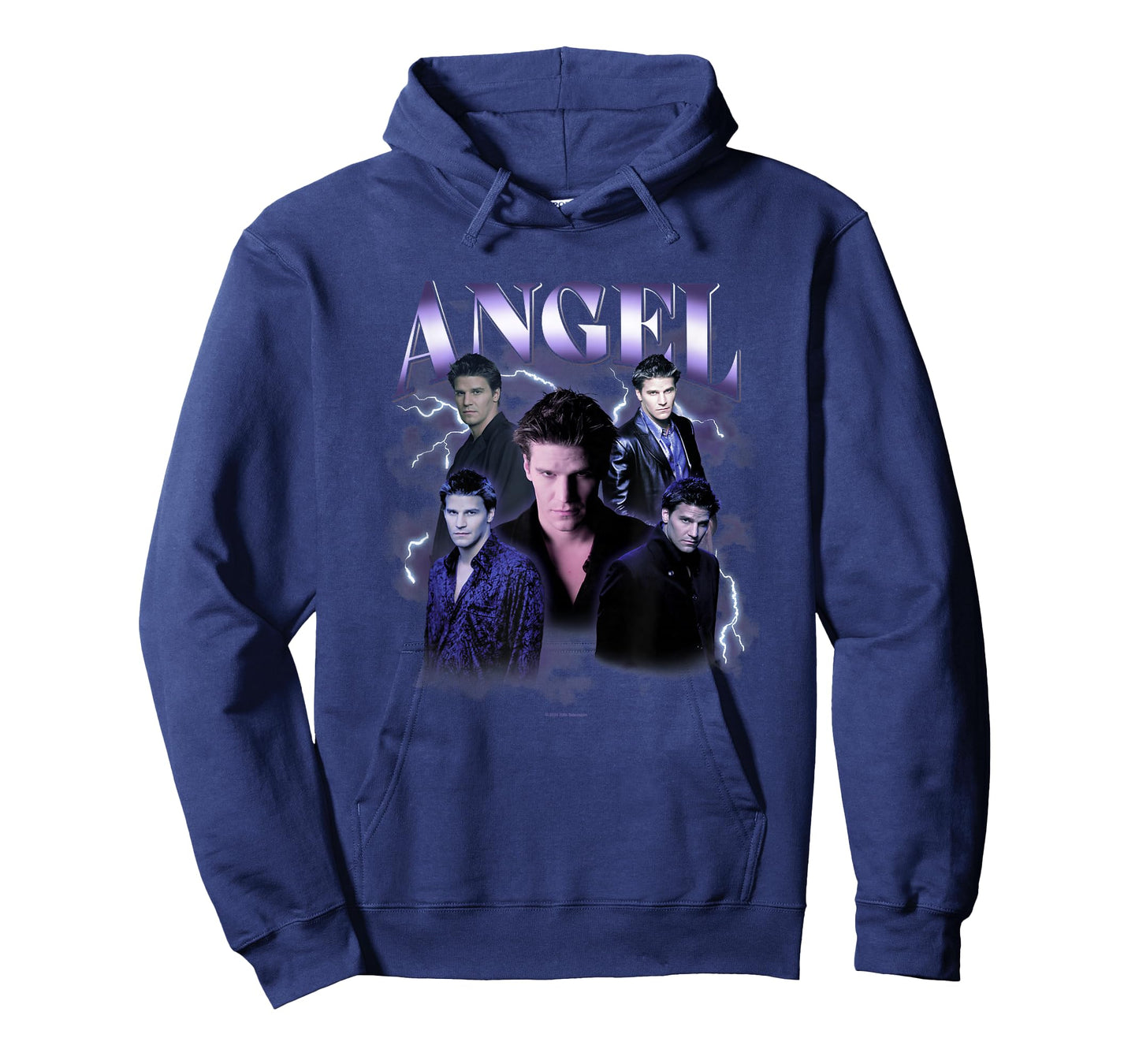 Buffy The Vampire Slayer Iconic Angel 90's Collage Poster T-Shirt