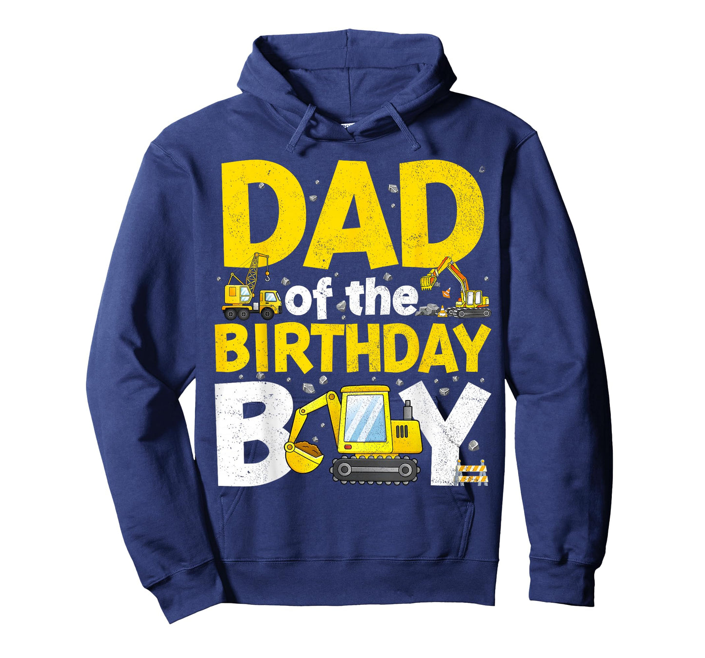 Dad Of The Birthday Boy Matching Construction Family Party T-Shirt