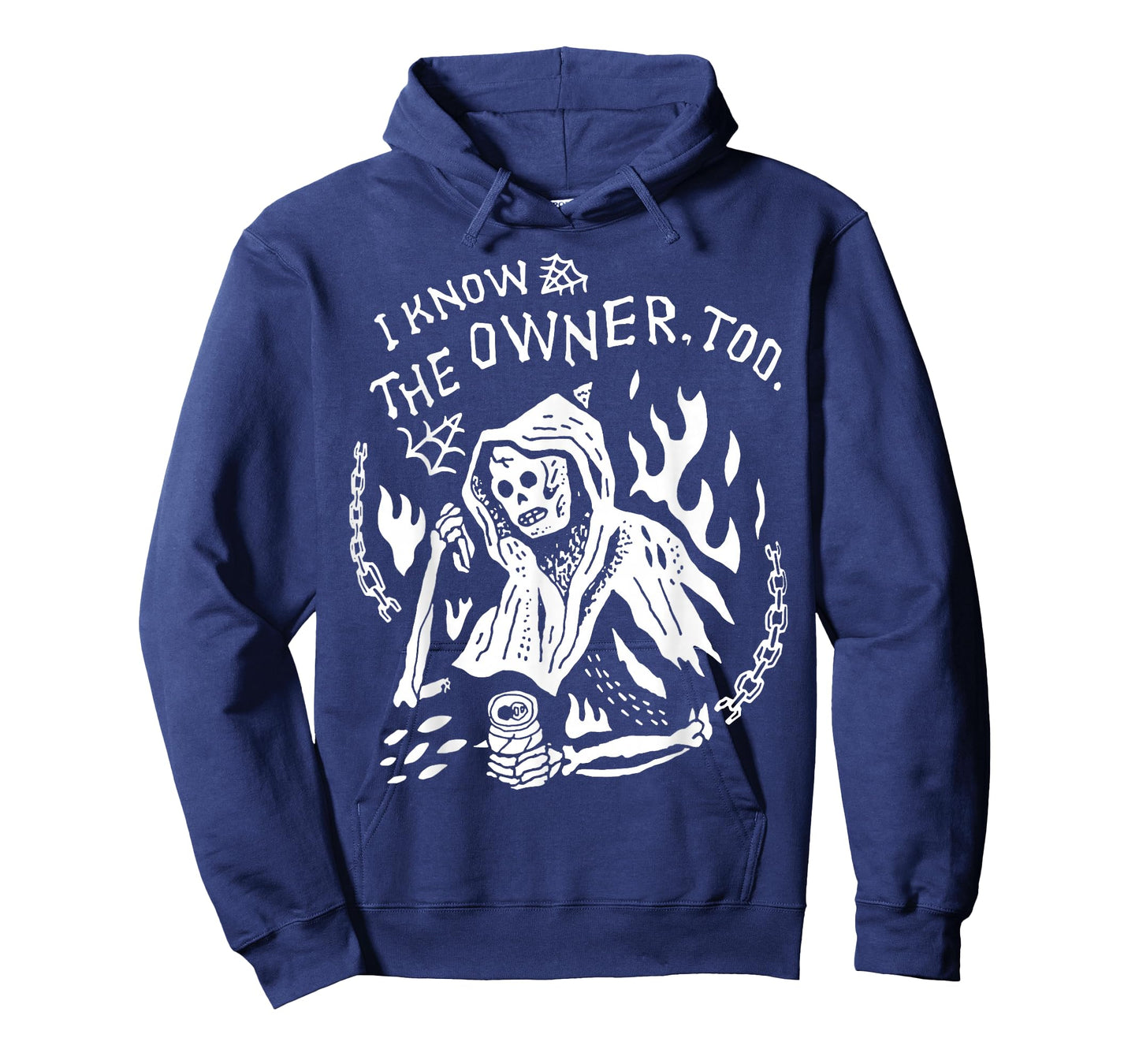I Know The Owner Too Skeleton Death T-Shirt