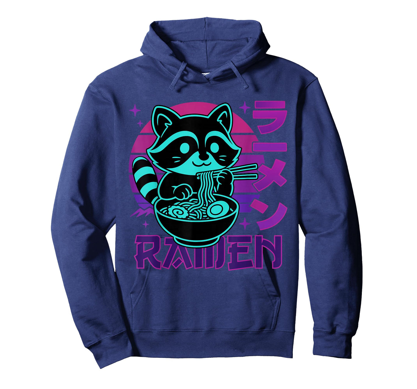 Anime Ramen Raccoon Japanese Noodles Aesthetic Kawaii T-Shirt