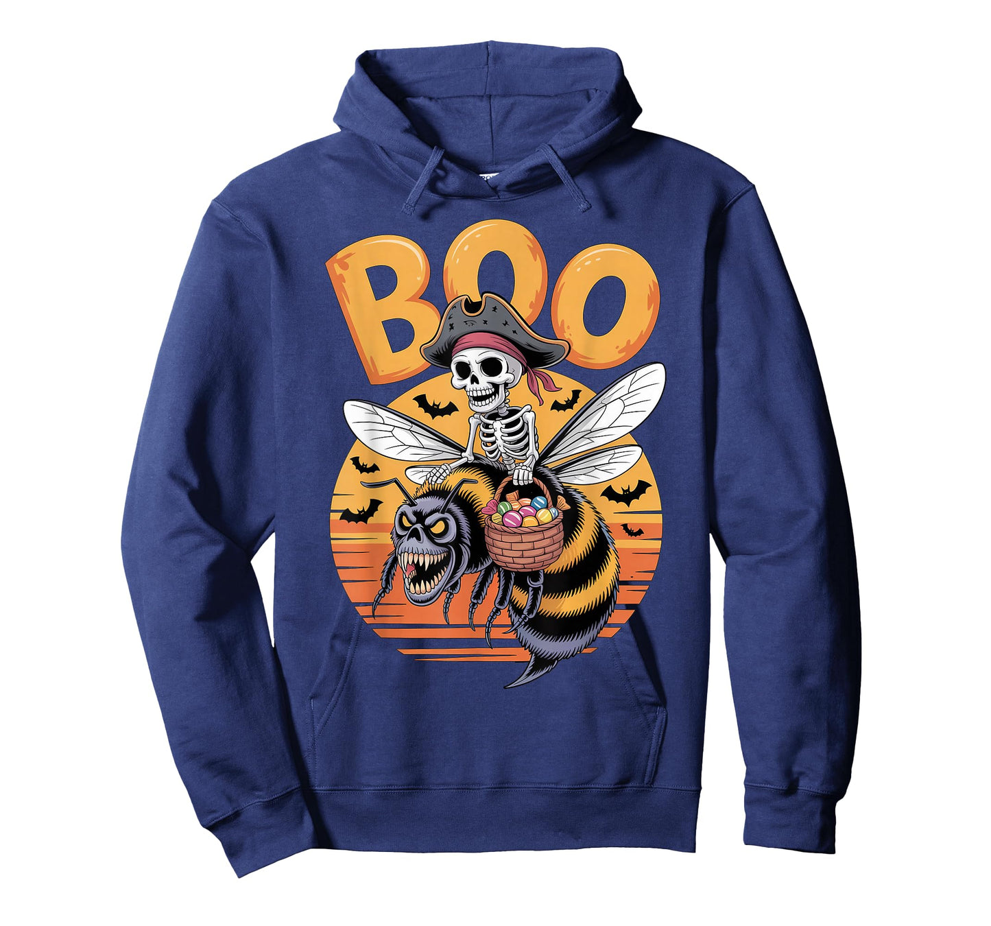 Spooky Bee Costume on Boo Bee Halloween T-Shirt