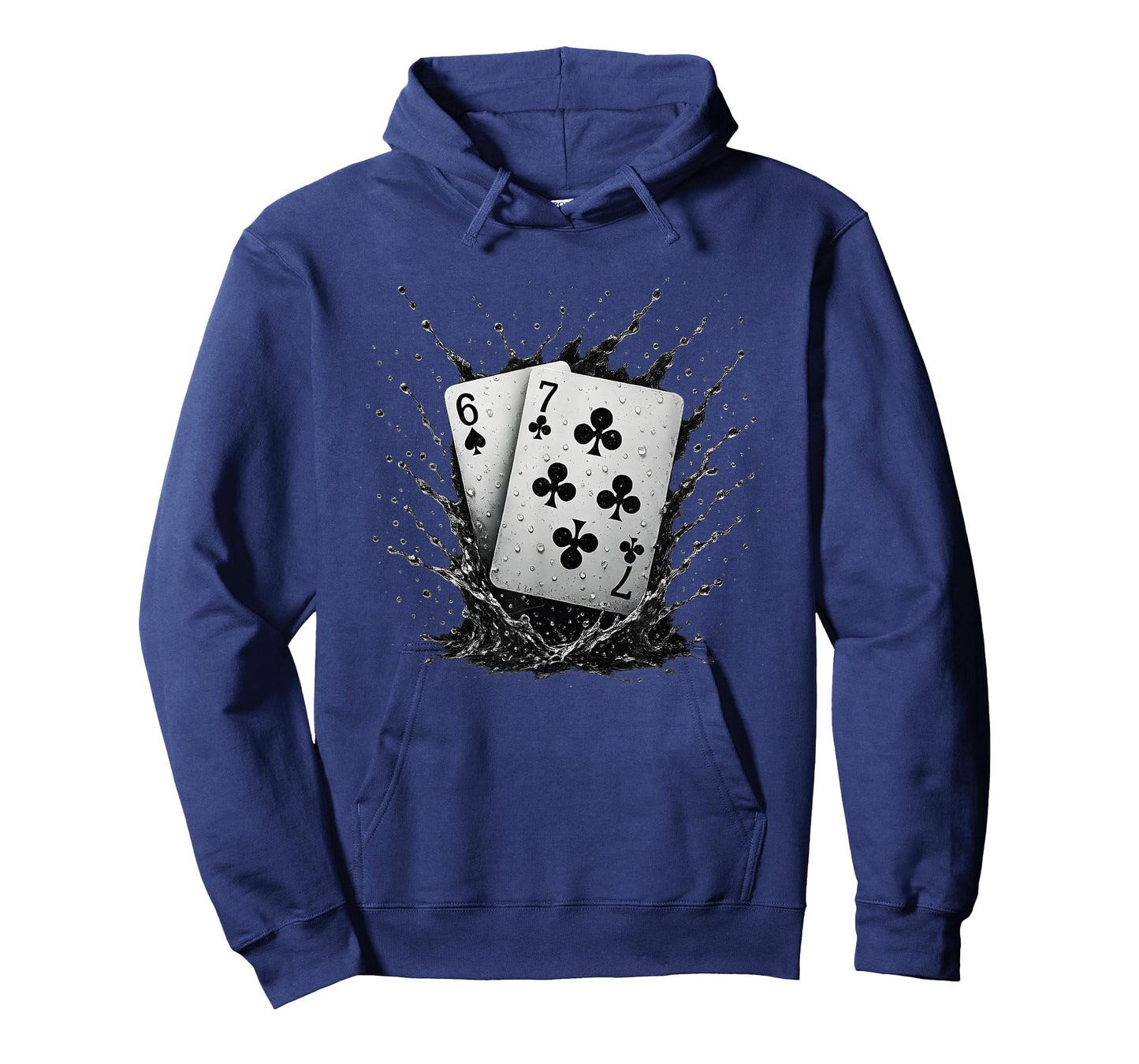 67 Playing Cards Six Seven Meme Card Game Poker Casino Fans T-Shirt