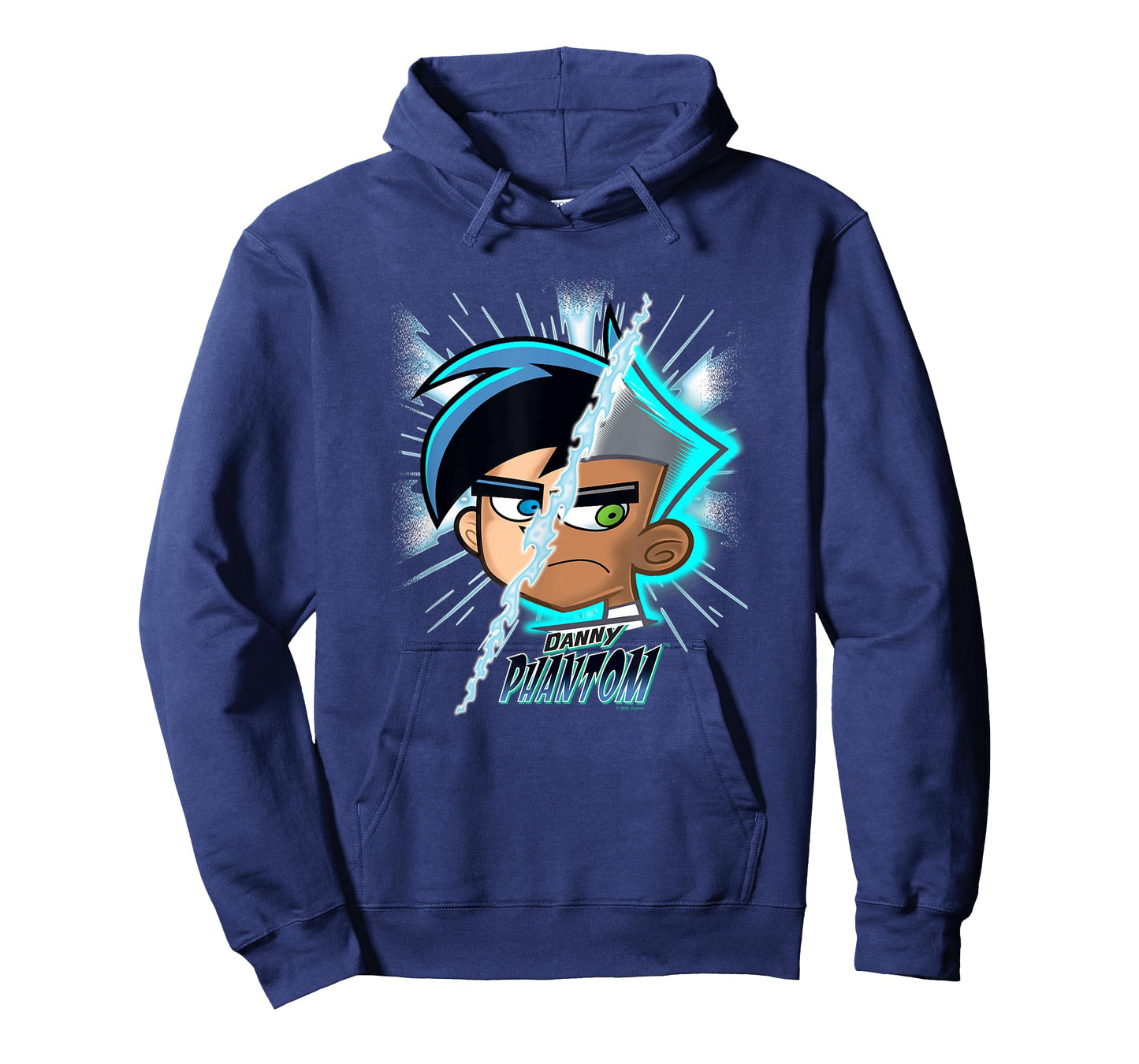 Danny Phantom Split Face Going Ghost Transformation T-Shirt