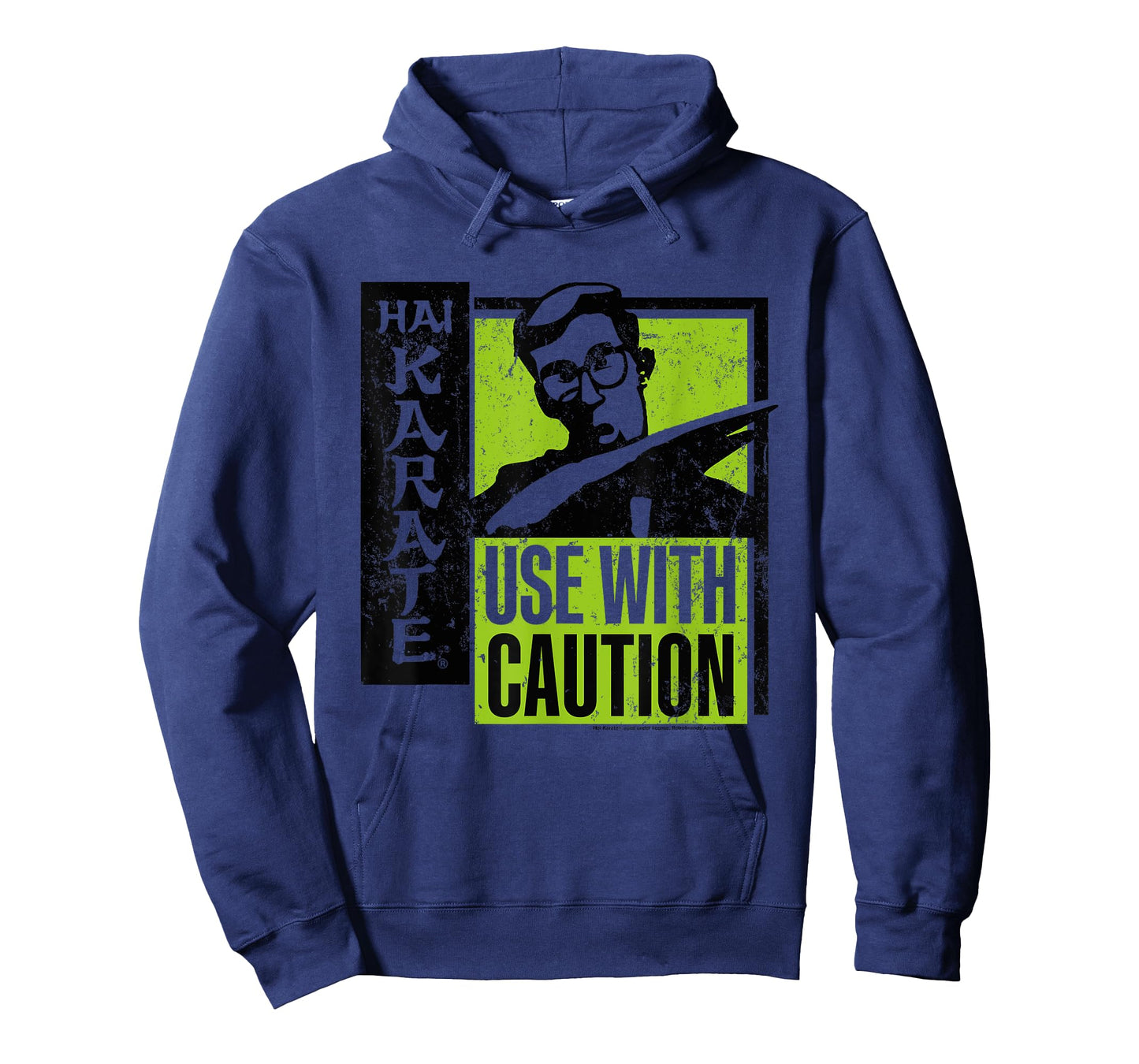 Hai Karate Use With Caution Black And Green Retro Aftershave T-Shirt