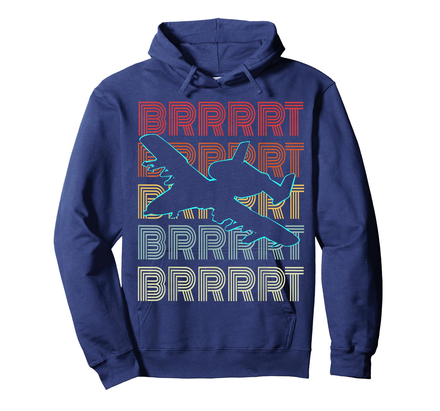 BRRRRT A-10 Warthog Shirt - Vintage Retro Style T-Shirt