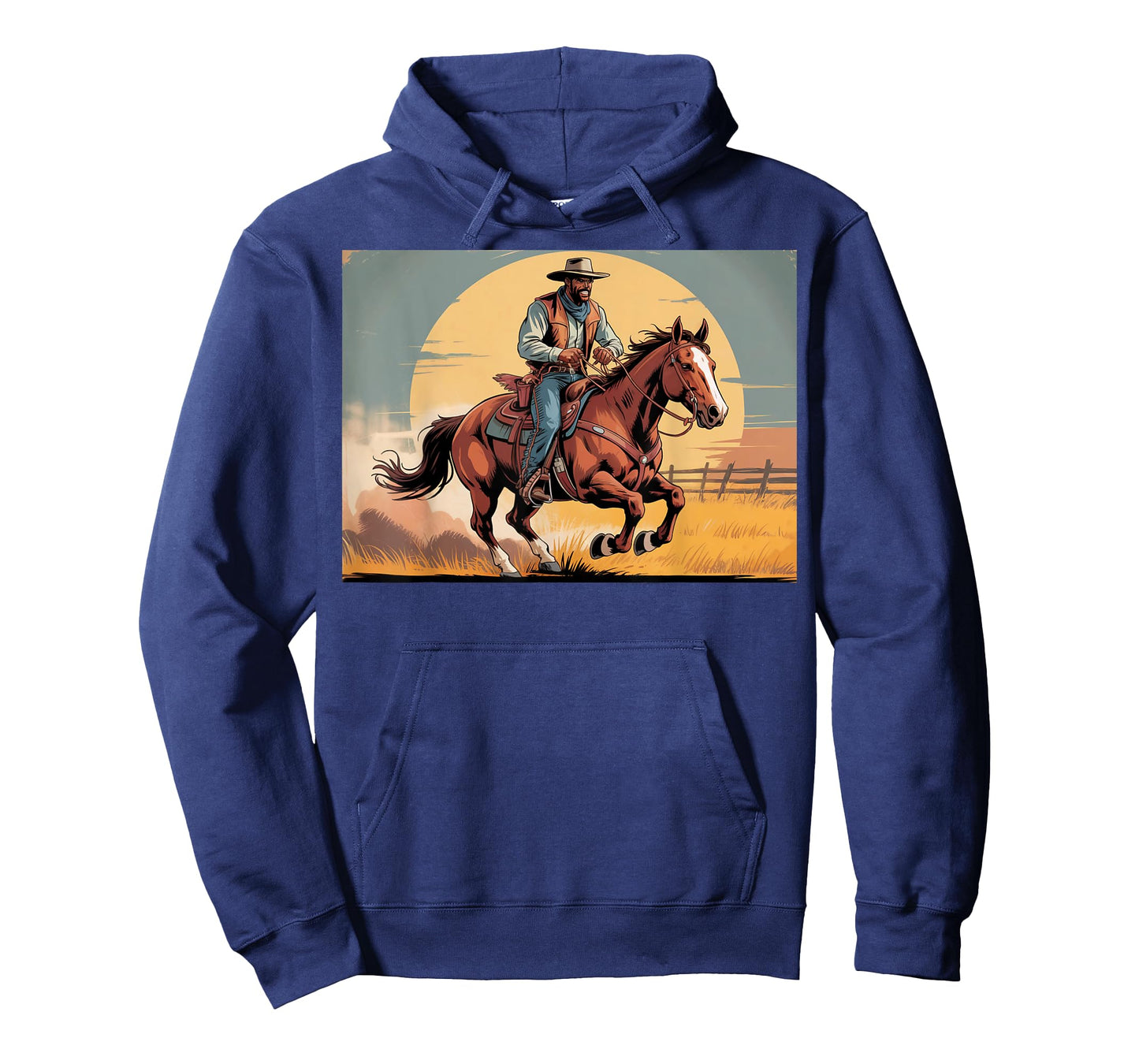 African American Black Cowboy Western Rodeo Melanin Cowboys T-Shirt