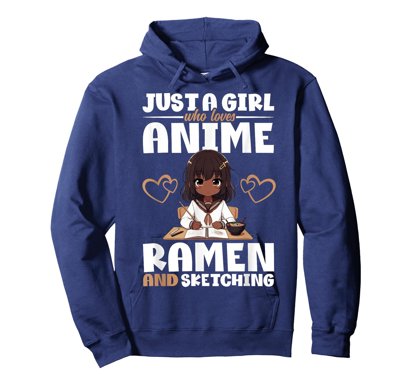 Just A Girl Who Loves Anime Ramen and Sketching Otaku T-Shirt