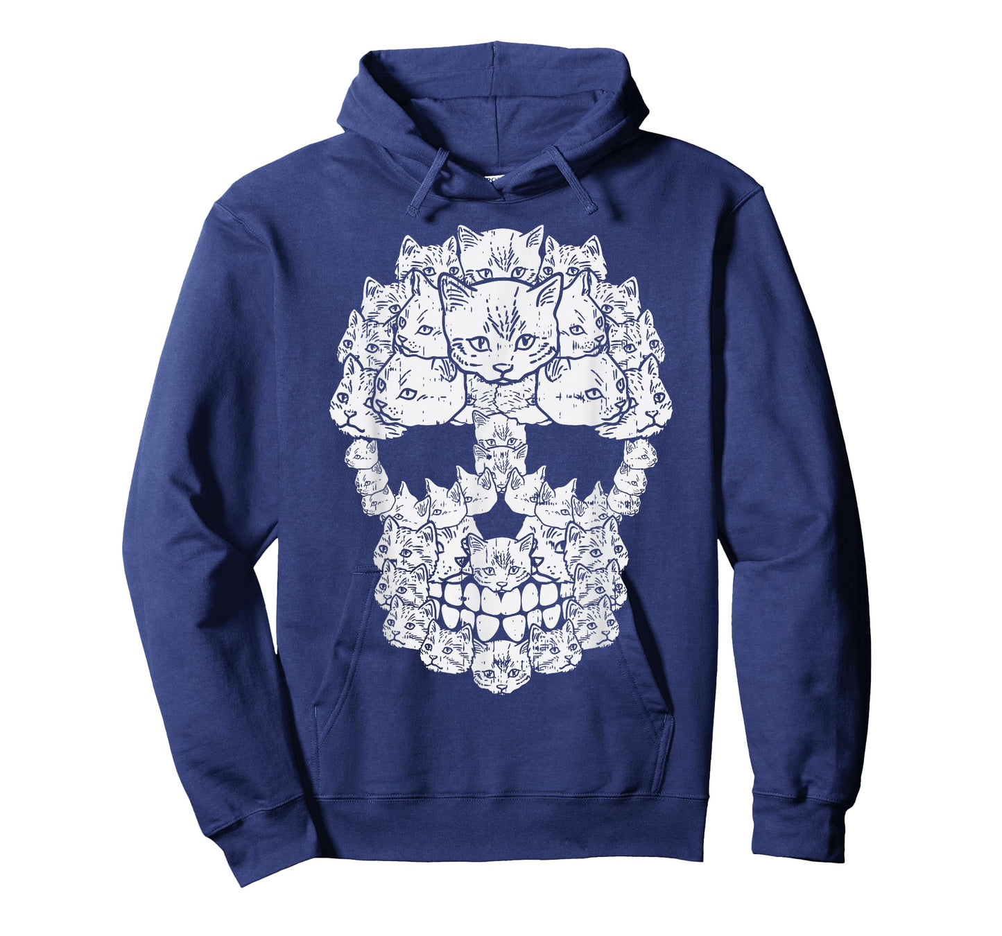 Cat Sugar Skull Dia De Los Muertos Halloween Kitten Lover T-Shirt
