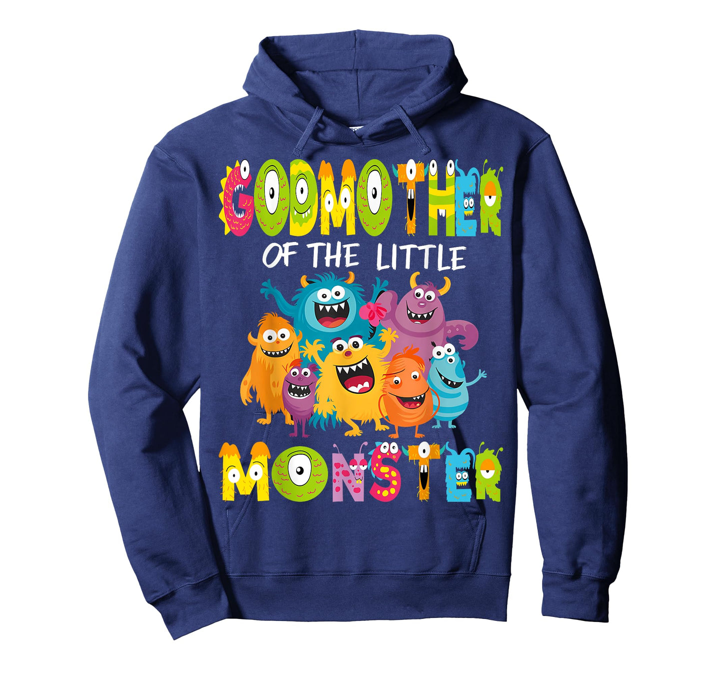 GodMother Of The Little Monster 1St Birthday Kids Party T-Shirt