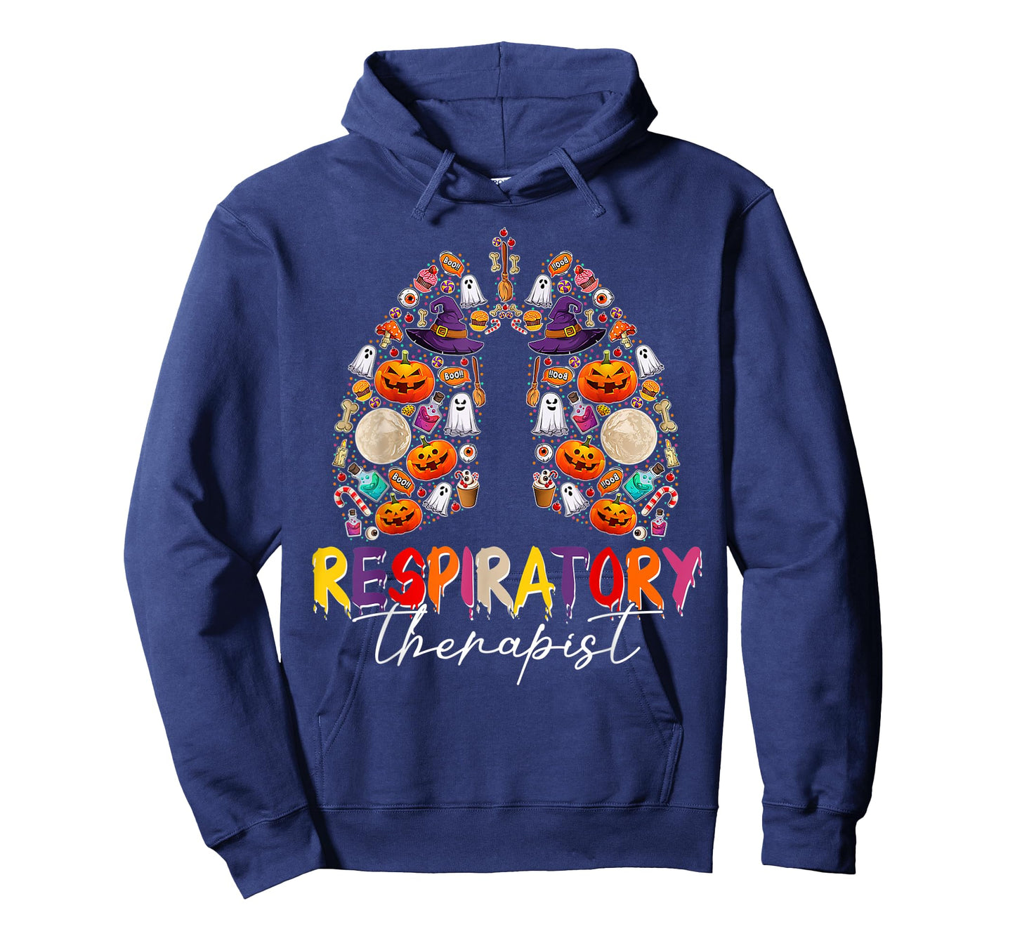 Lungs Respiratory Therapist Halloween Costume Skeleton T-Shirt