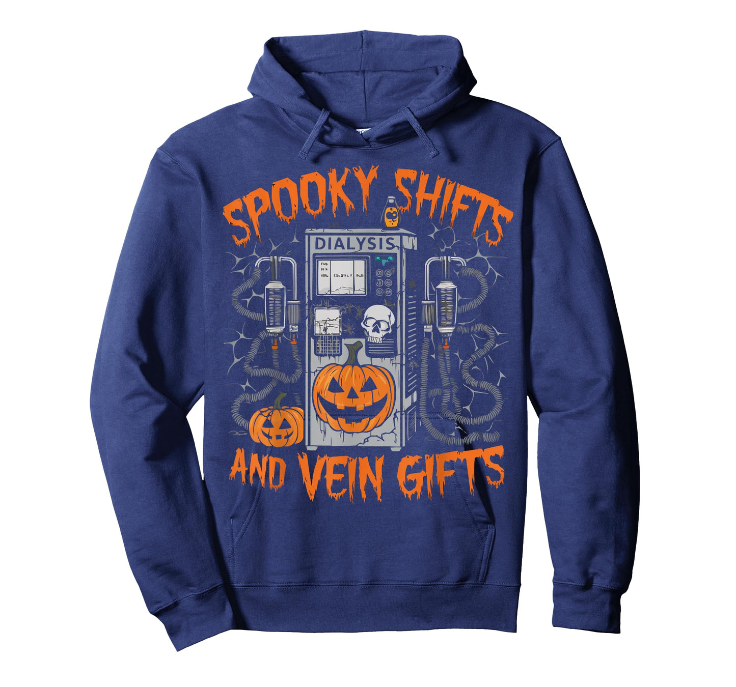 Dialysis Nurse Halloween Spooky Nursing Trick Or Treat T-Shirt