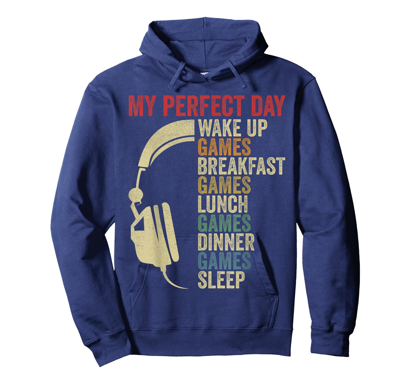 My Perfect Day Gamer Wake Up Gaming Video Games Boy Gamer T-Shirt