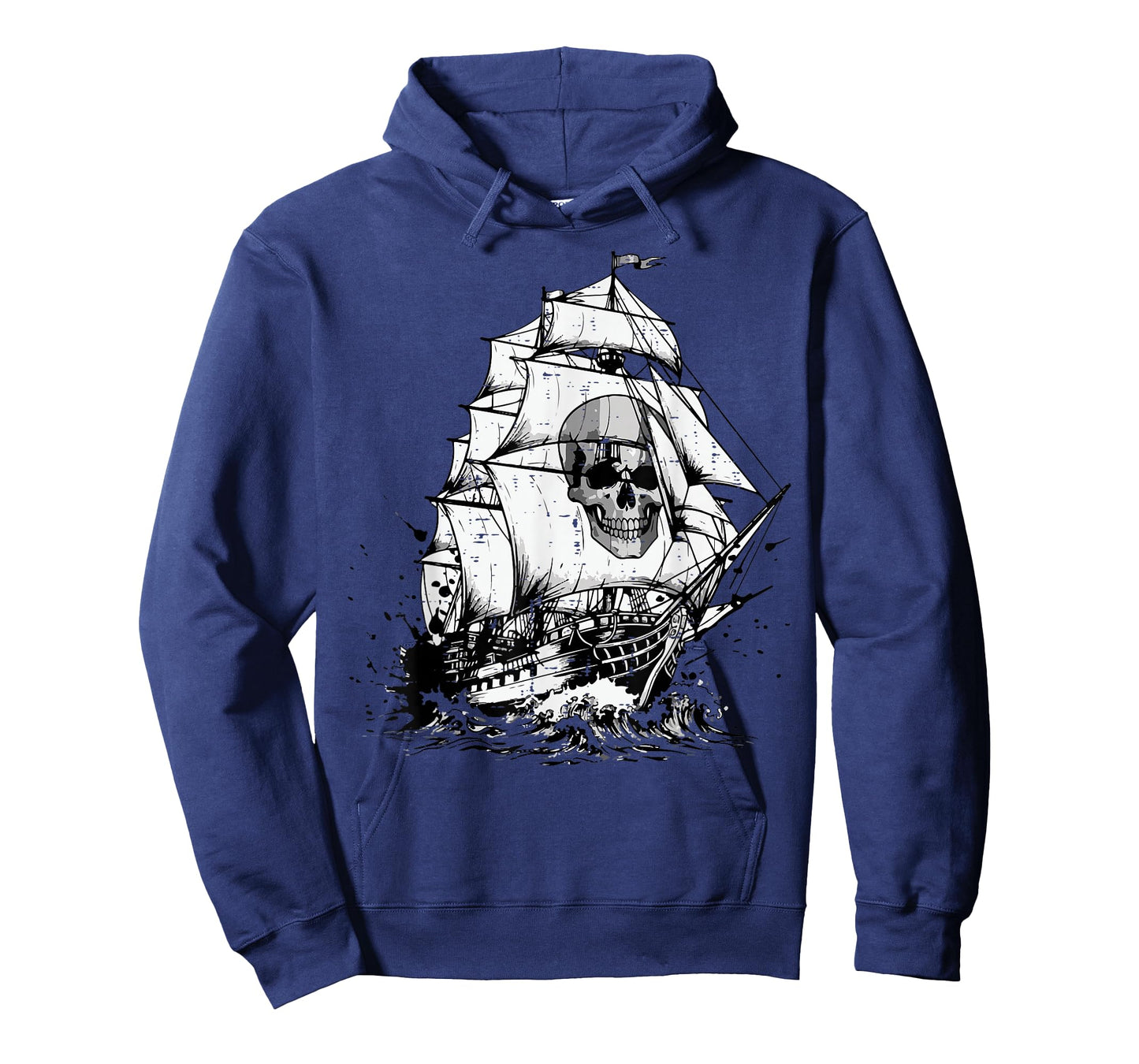 Pirate Ghost Ship Skull Vintage Costume Men Women Boys Kids T-Shirt