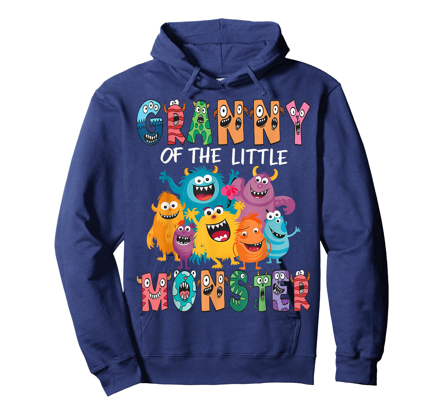 Granny Of The Little Monster Kids 1St Birthday Party T-Shirt