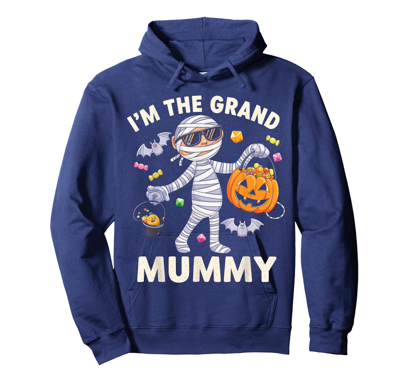 I'm The Grand Mummy Halloween Costume Mummy Candy T-Shirt
