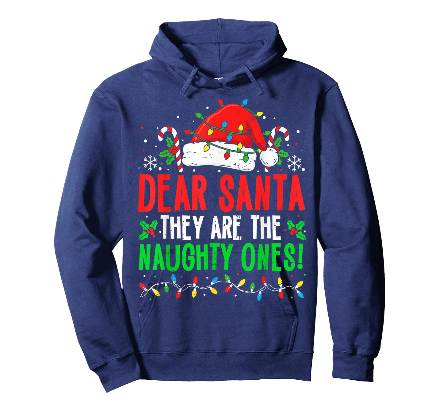 Dear Santa They're The Naughty Ones Funny Christmas Kid Boys T-Shirt