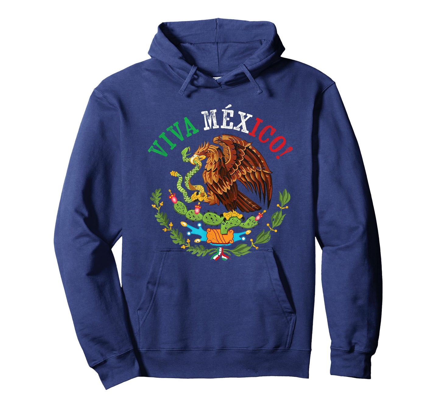 Mexican Flag Proud Mexican Coat of Arms Viva Mexico T-Shirt