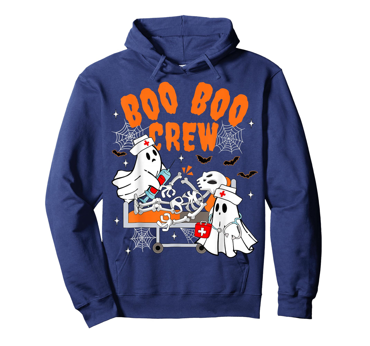 Boo Boo Crew Halloween Ghost Nurse Pediatric Nurse OR Nurse T-Shirt