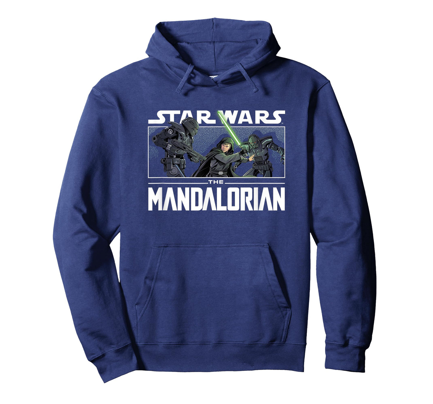 Star Wars: The Mandalorian Luke Skywalker Vs. Dark Troopers T-Shirt