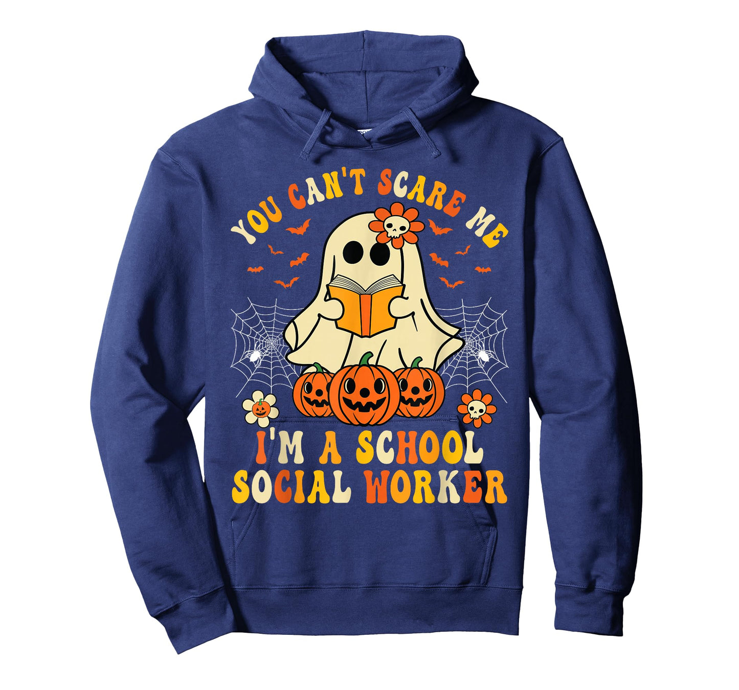 You Can't Scare Me I'm a School Social Worker Halloween T-Shirt