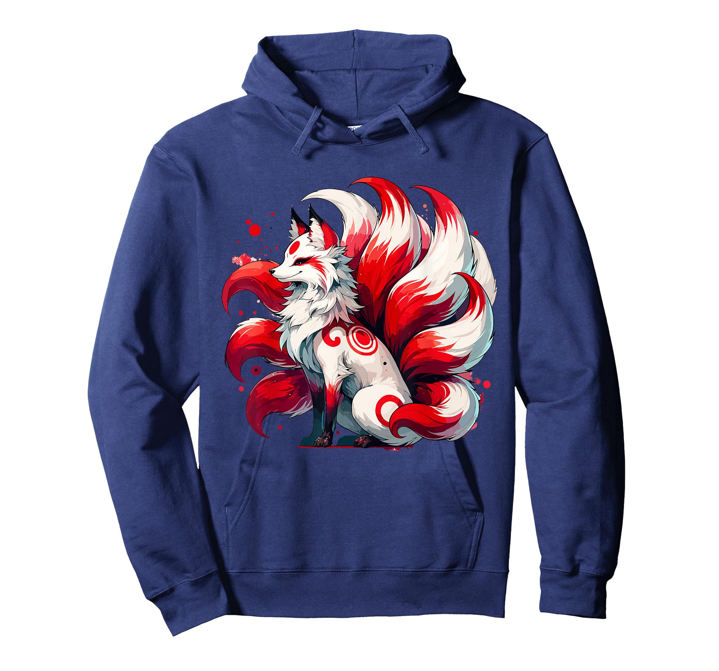 Japanese Anime Fox Kitsune Nine Tails T-Shirt