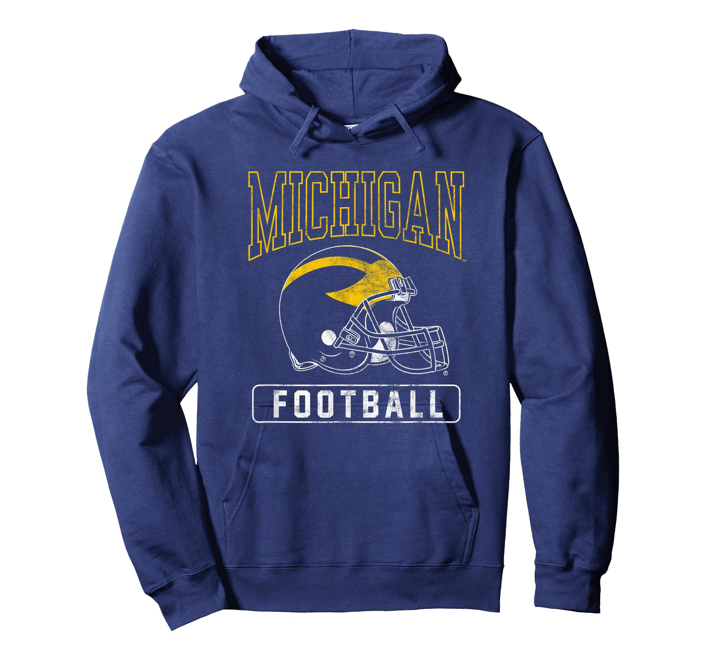 University of Michigan Wolverines U of M Football Helmet T-Shirt