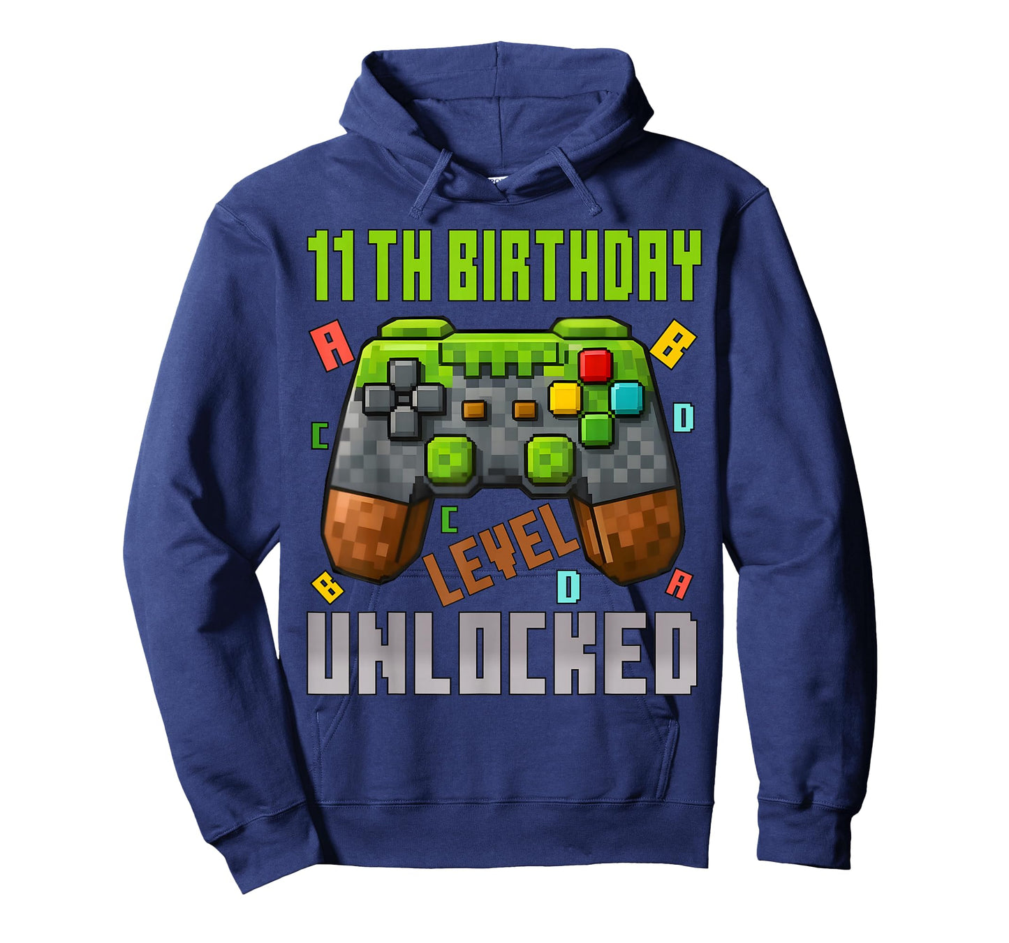 11th Birthday Boy Level 11 Unlocked Birthday Boy 11 Years T-Shirt