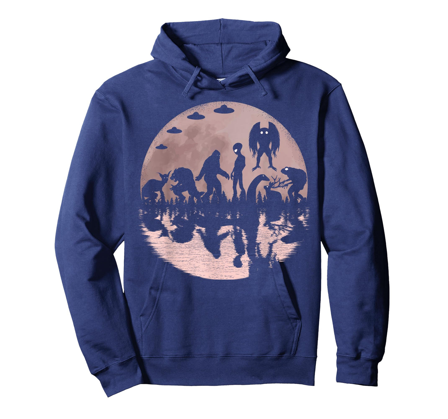 Cryptid Bigfoot Loch Ness Monster Mothman And Other Cryptids T-Shirt