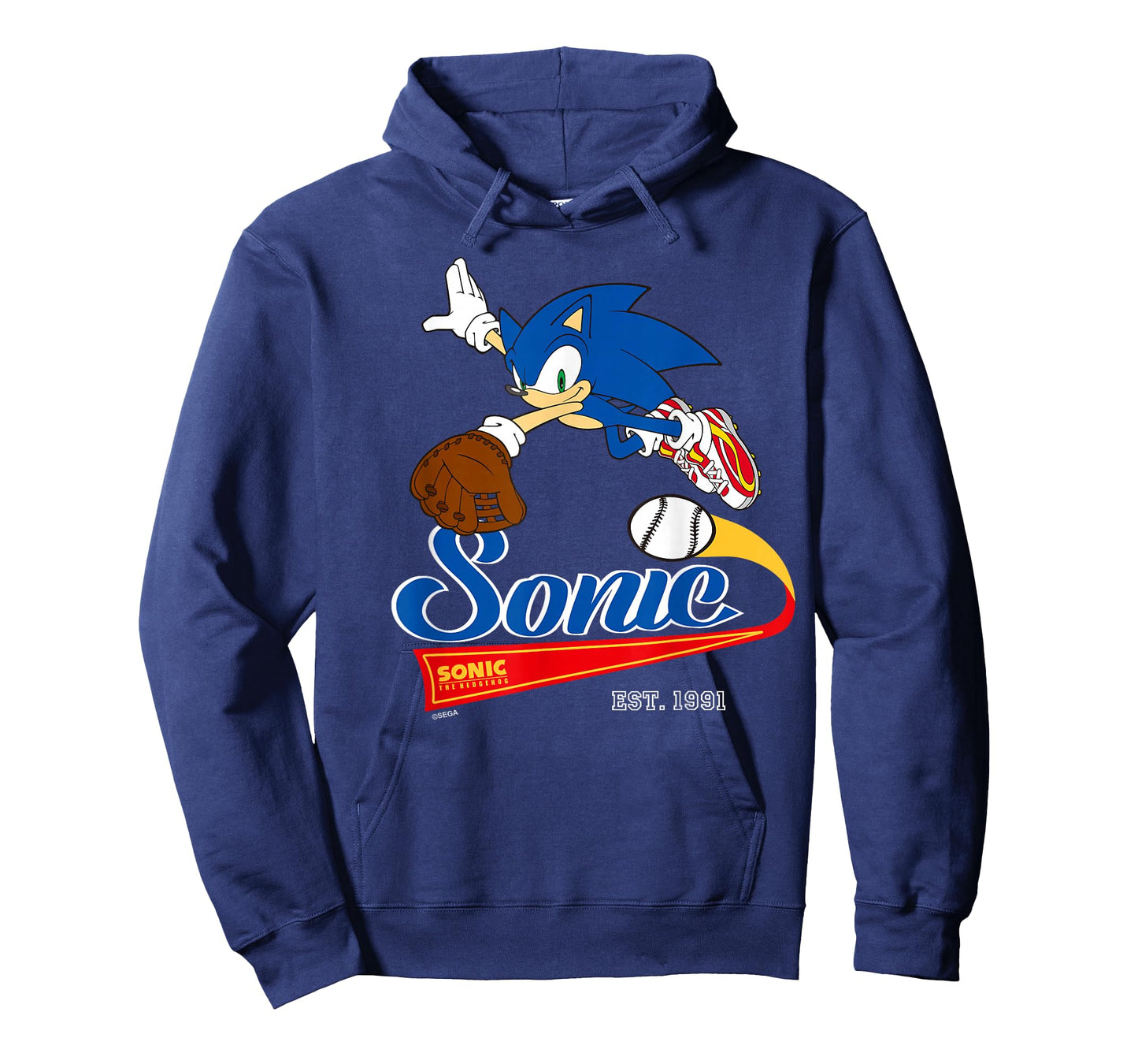 Sonic The Hedgehog - Sonic Baseball Est. 1991 T-Shirt