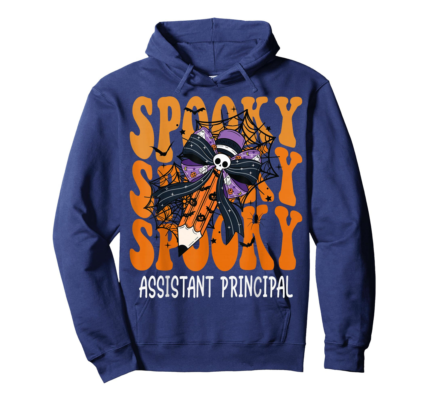 Spooky Assistant Principal Halloween School T-Shirt