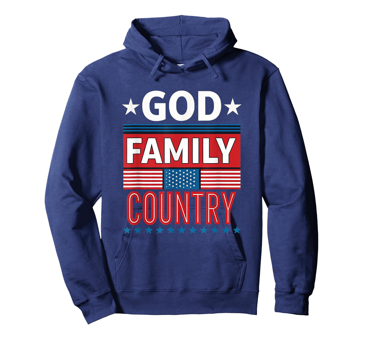 God Family Country Conservative Faith American Pride USA T-Shirt