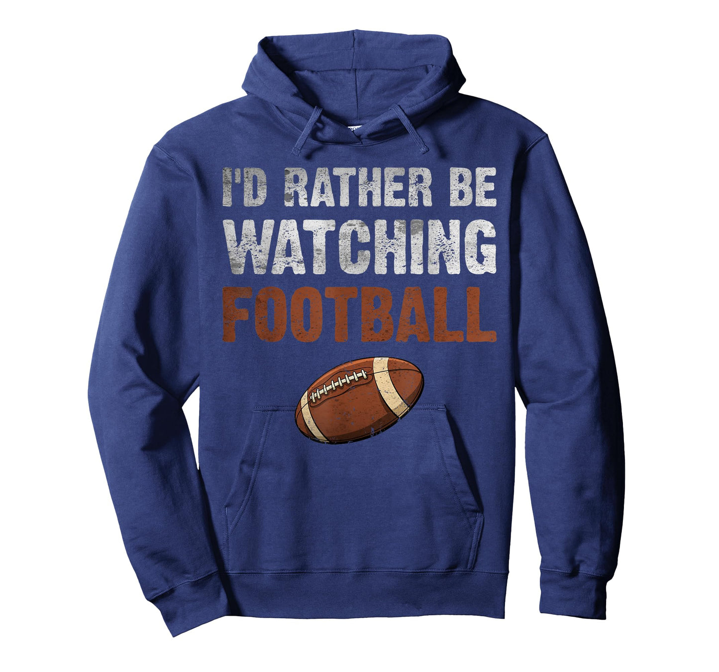 I'D RATHER BE WATCHING FOOTBALL FOR FOOTBALL PLAYER COACH T-Shirt