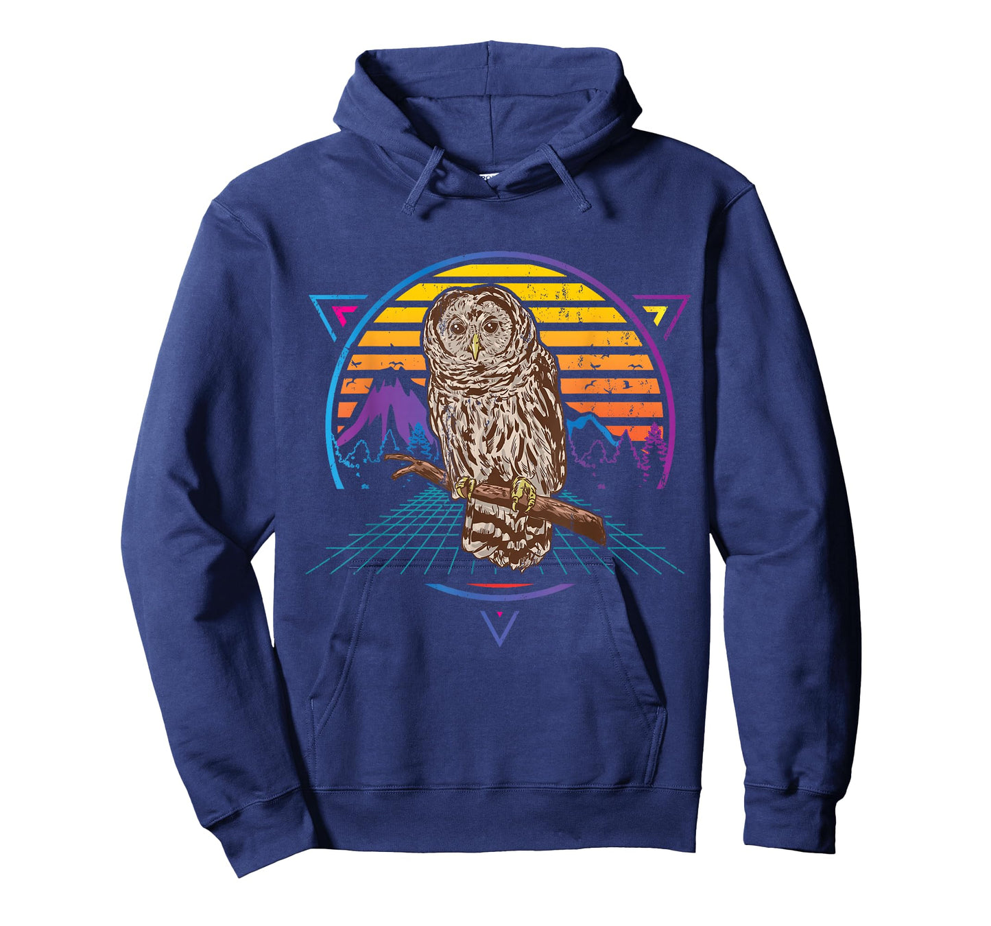Retro Barred Owl T-Shirt