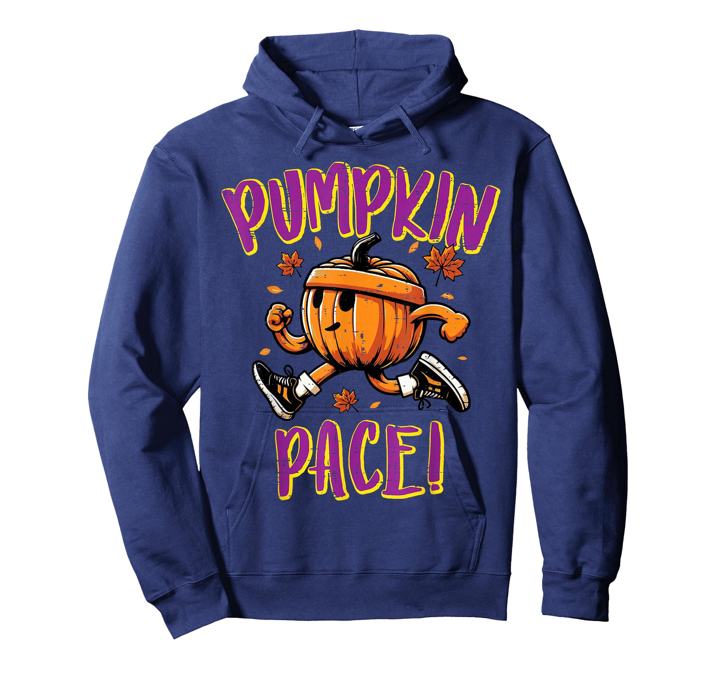 Halloween Pumpkin Pace Running Fall Costume Women Men Kids T-Shirt