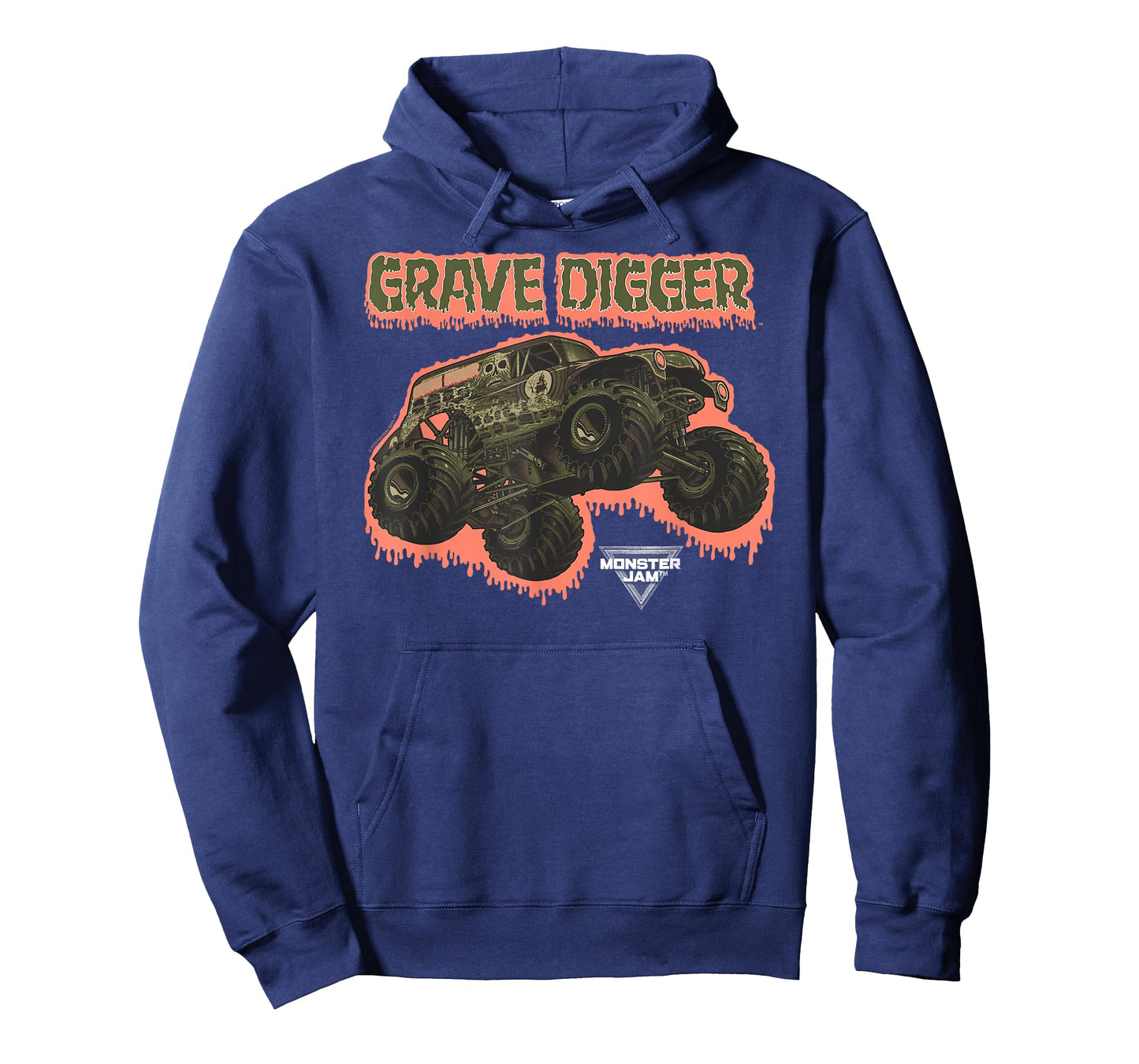 Monster Jam Camo Grave Digger Monster Truck Motorsports T-Shirt