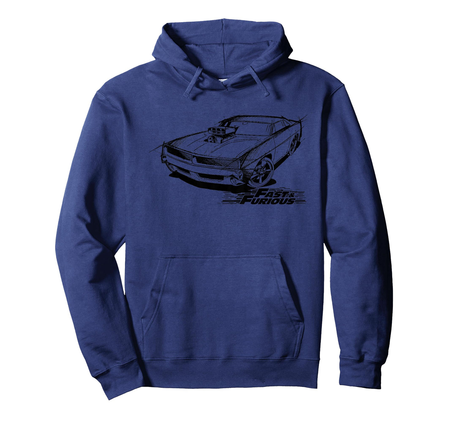 Kids Fast & Furious Dom's Charger Sketch Kid's T-shirt T-Shirt