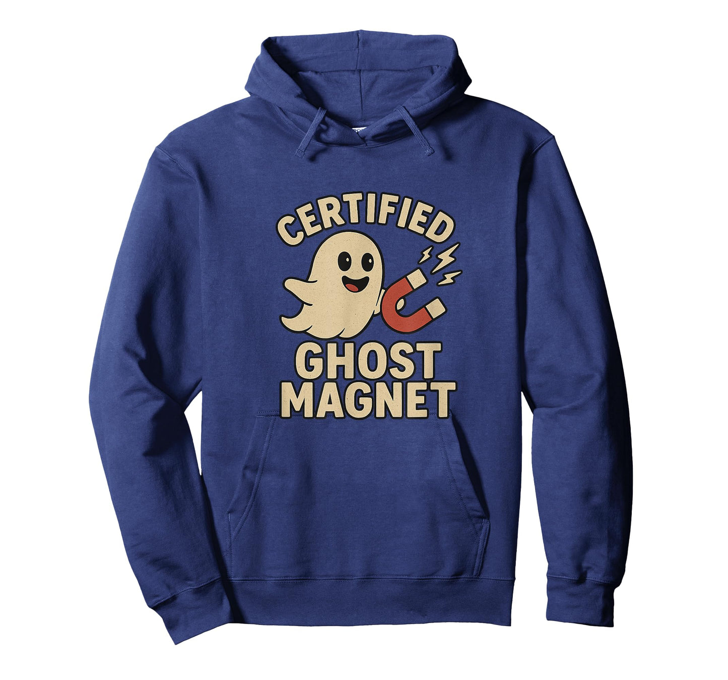 CERTIFIED GHOST MAGNET Funny Paranormal Investigator T-Shirt