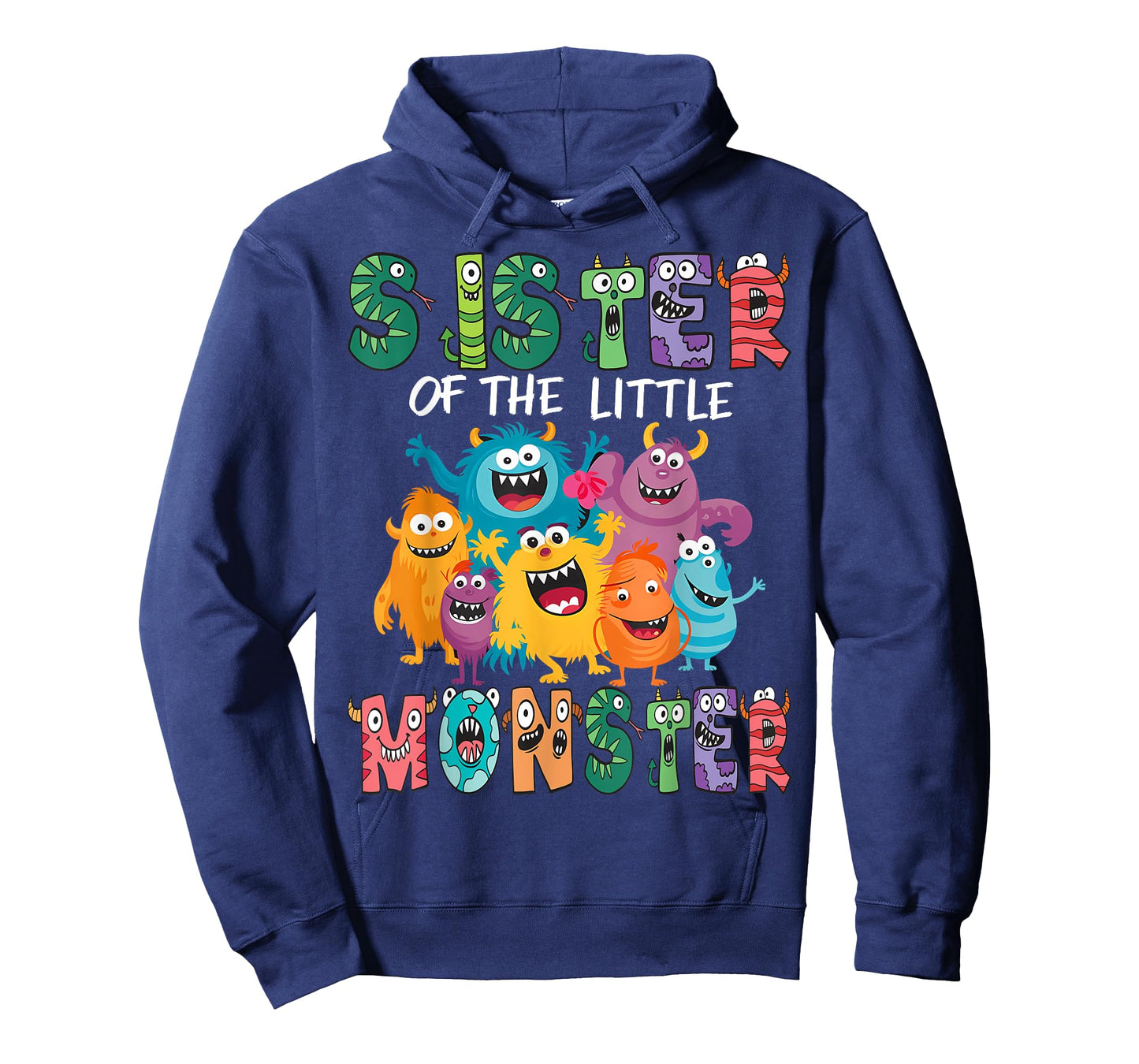 Sister Of The Little Monster Kids 1St Birthday Party T-Shirt
