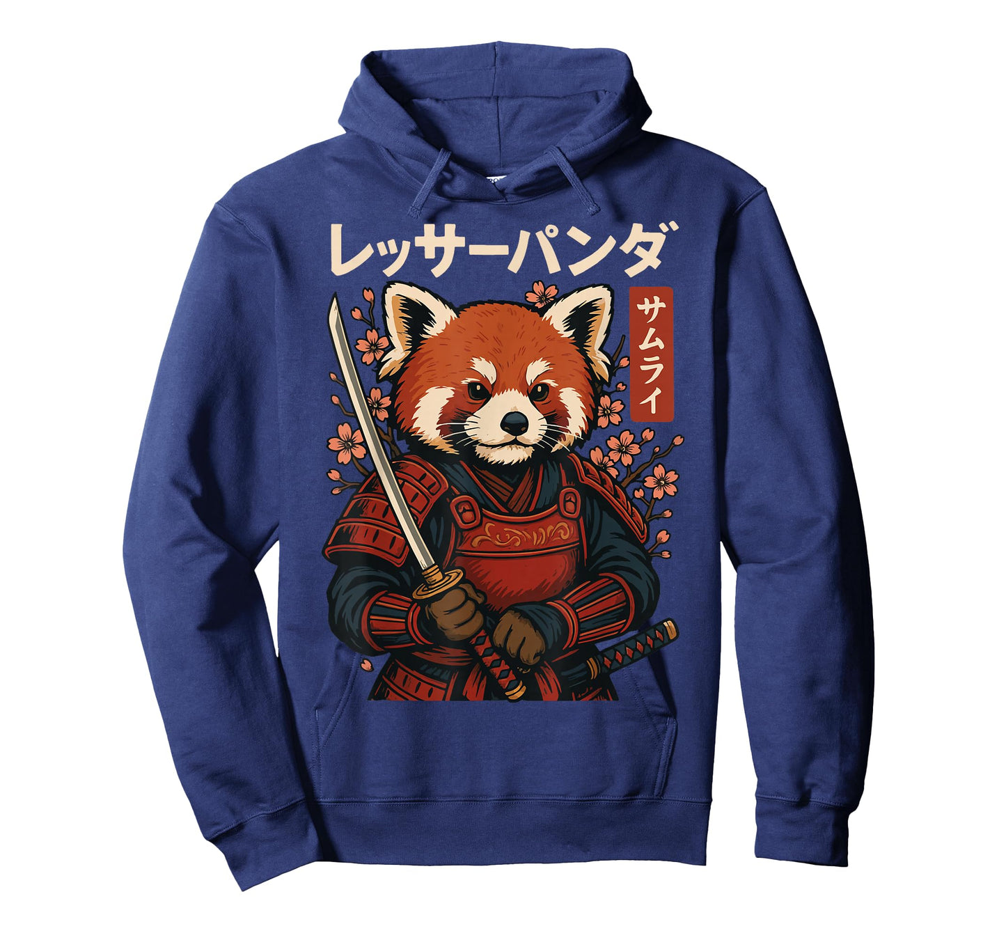 Red Panda Samurai Katana T-Shirt