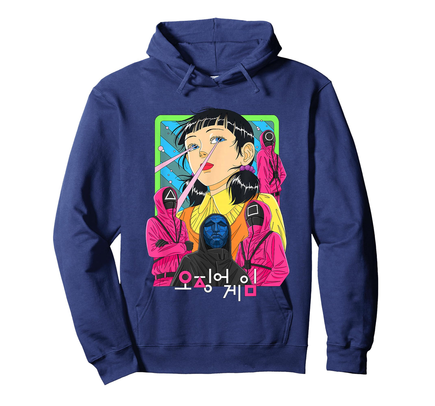 Squid Game 2 Young-Hee Front Man & Guards Animated Poster T-Shirt