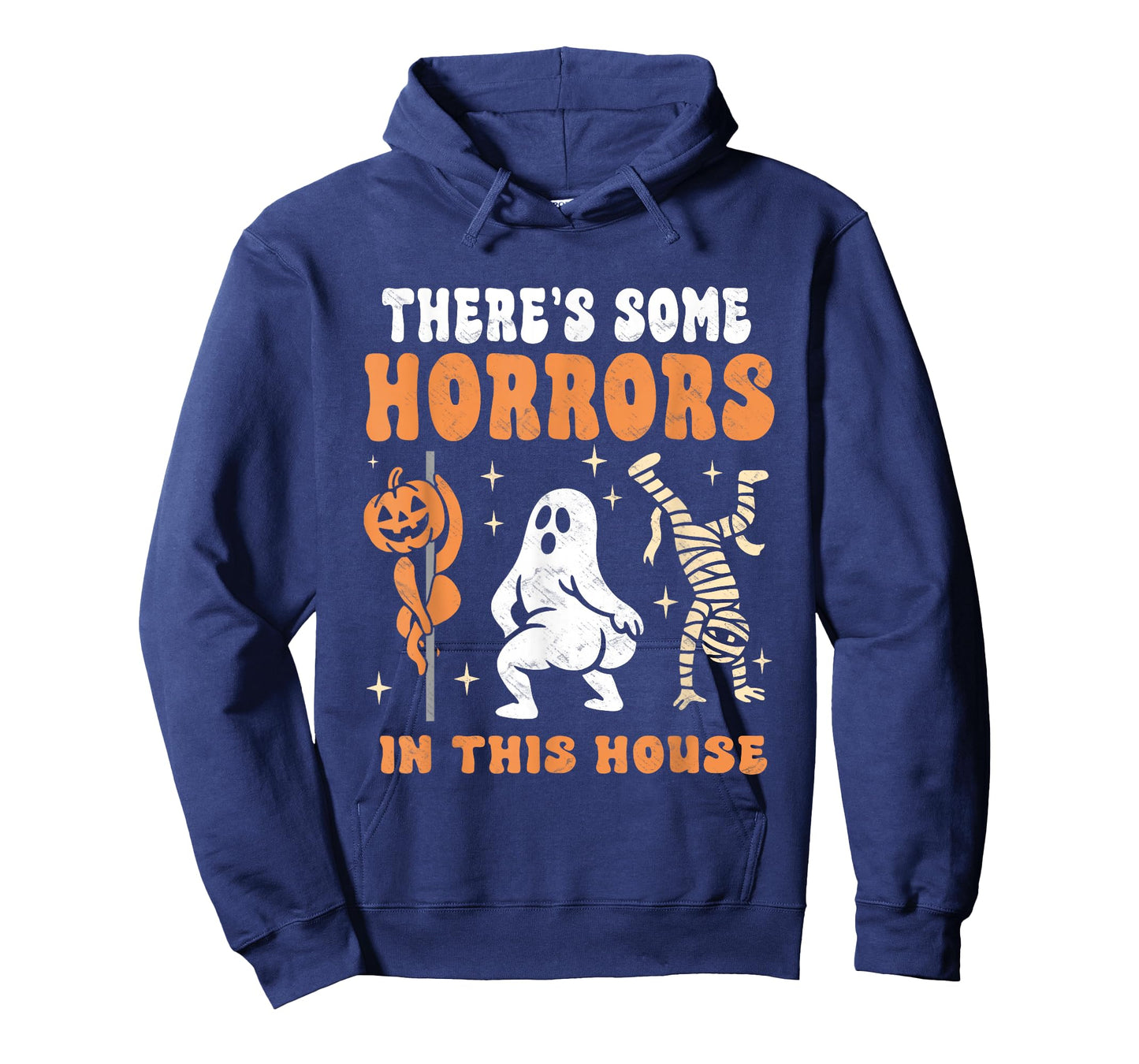 There's Some Horrors in This House Spooky Halloween Humor T-Shirt