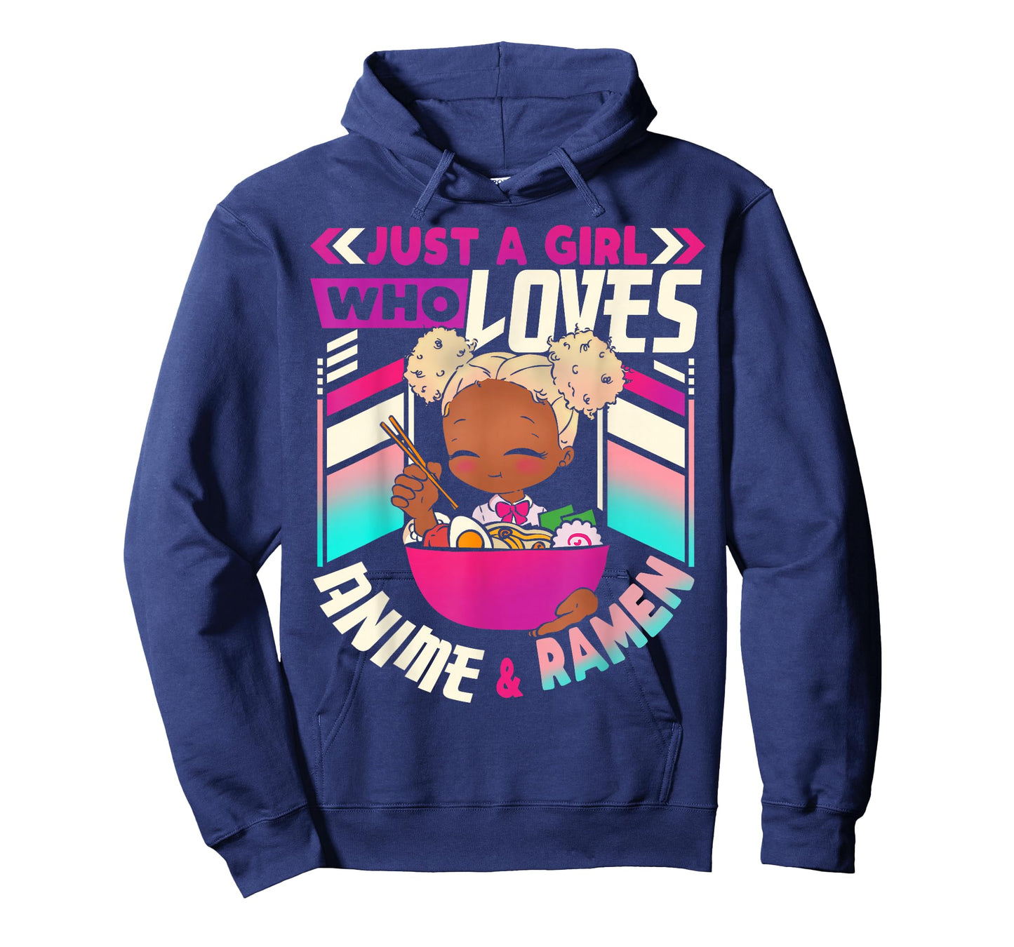 Anime Ramen Black Girl T-Shirt