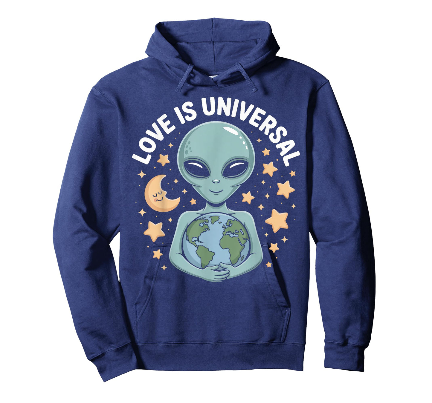 Love Is Universal Alien Earth Hug T-Shirt