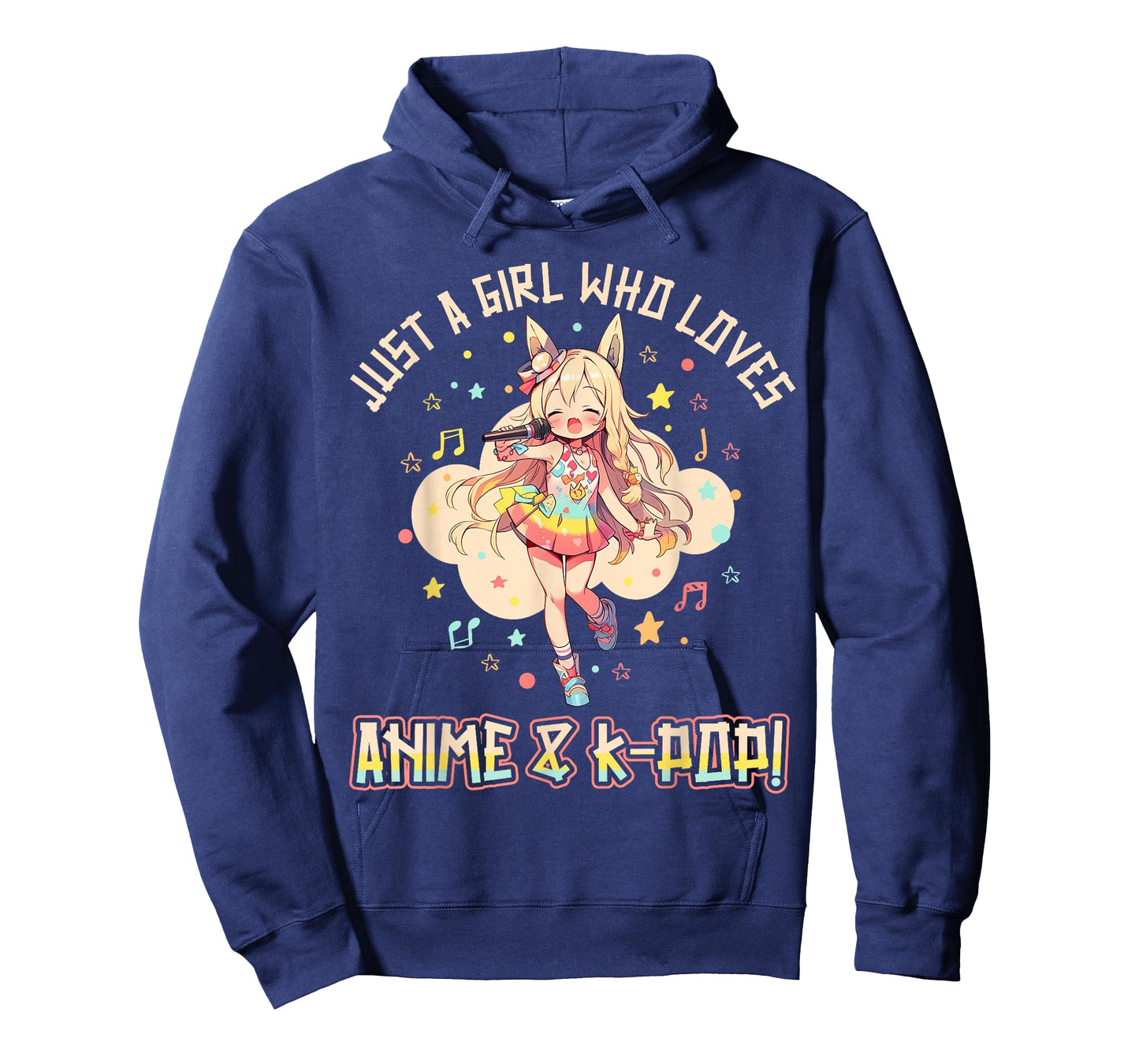 KPop Korean PopMusic Just a Girl who loves Anime and K-Pop T-Shirt