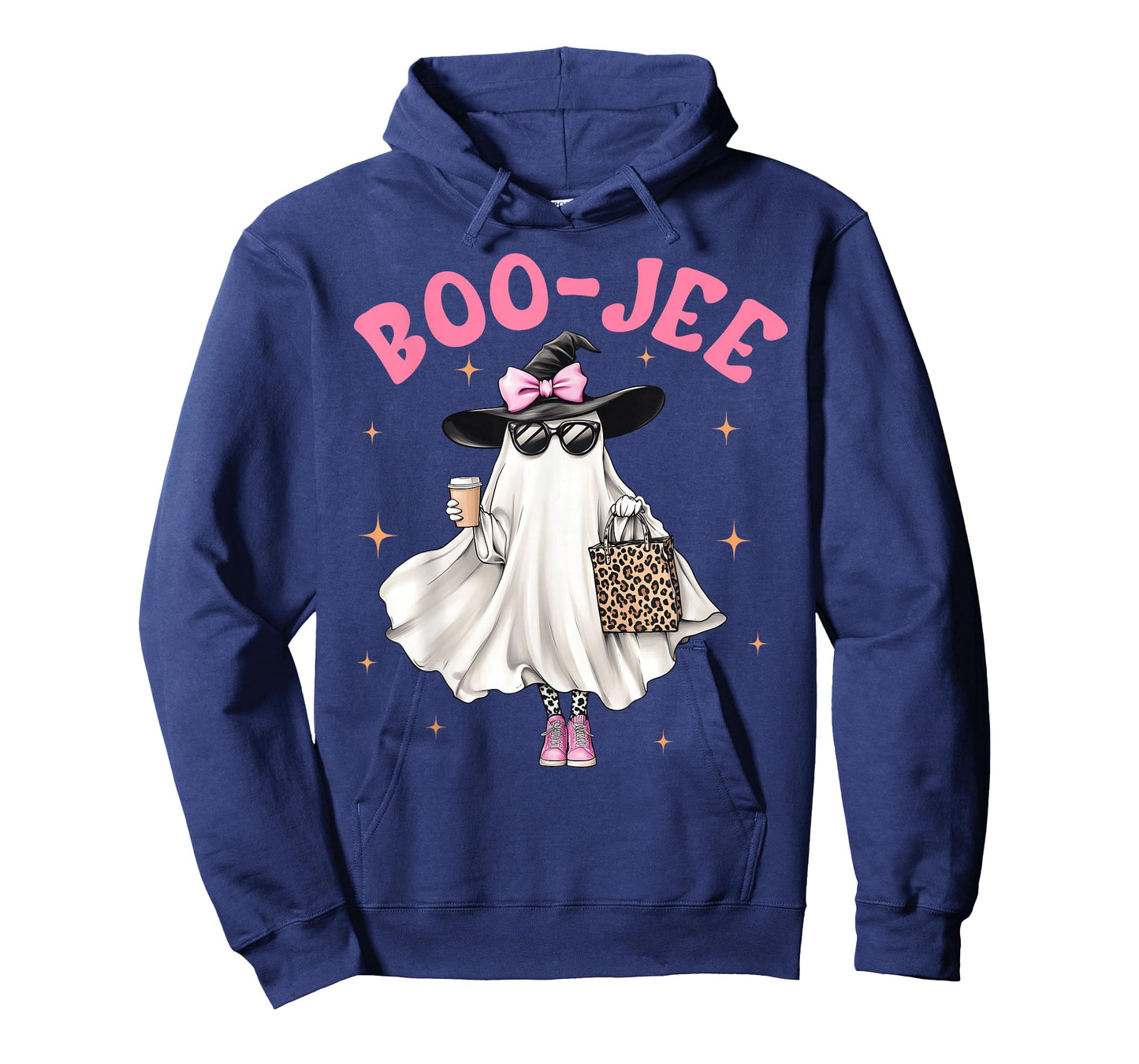 Spooky Season Cute Ghost Funny Halloween Boujee Boo-Jee T-Shirt