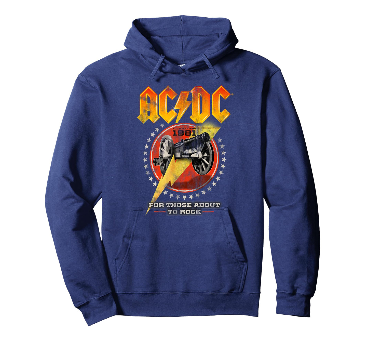AC/DC Rock Music Band For Those About To Rock 1981 T-Shirt